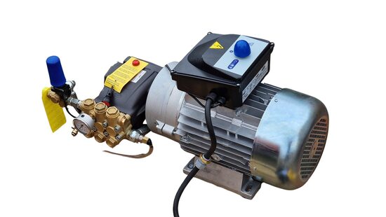 Augstspiediena mazgāšanas aprīkojums MMD 15250R+dzinējs 5.5kW